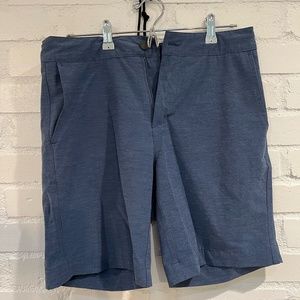 Faherty All Day Short, 9" Inseam, 29, Blue